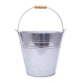 兰诗（LAUTEE）DA2184 铁皮水桶镀锌手提水桶老式储水桶 5L