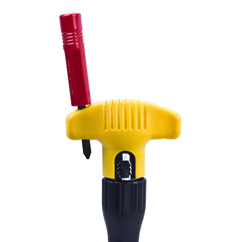 安力士牌（ANEX）进口棘轮螺丝刀No.5700棘爪批头 一字起子 十字螺丝批 改锥 切断锥子 8件套