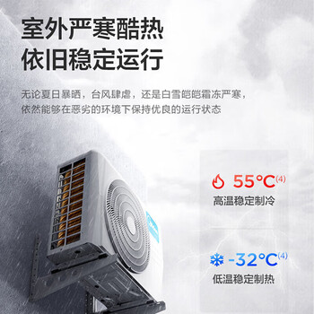 美的（Midea）1匹 23年新上市 新三级 变频冷暖 壁挂式空调挂机 家用卧室客厅 KFR-26GW/G3-3 企慧购