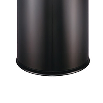 南 SF10-Y02 圆形房间桶   黑金 10升容量 商用酒店宾馆客房不锈钢 南方垃圾桶 果皮桶