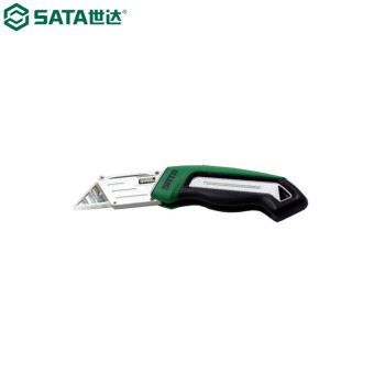 世达（SATA）93486 T系列折叠式实用刀 93486 钢