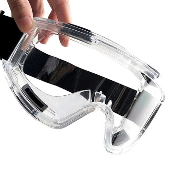 者也 全密封护目镜防护眼镜防尘眼镜可带近视镜 透明防雾