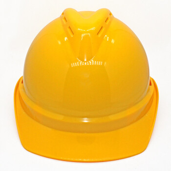 重安（CHONG AN）78型安全帽 ABS塑料V型透气孔头盔安全帽 黄色