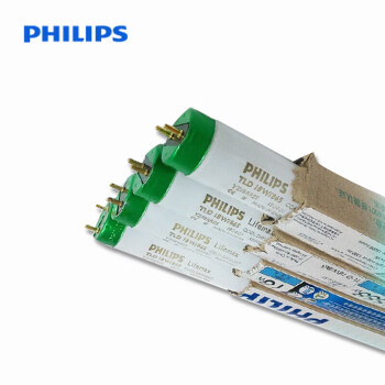 飞利浦PHILIPS TLD-T8三基色日光灯管荧光灯管0.6米 18W 6500K 日光色 25只装