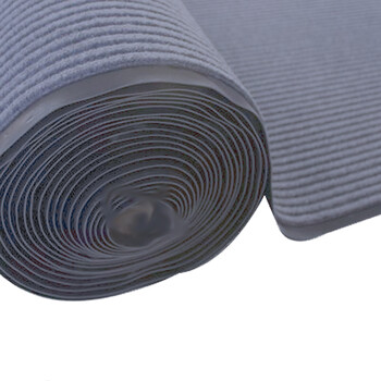 波浩 防滑地毯门垫地胶踏步垫楼梯地毯 灰色 每块 1.2*7.5米 企业订制