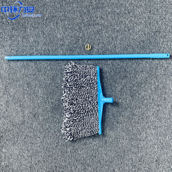 中环力安【白40cm】加厚棉线拖把老式普通宽头线吸水墩布物业酒店布条地拖