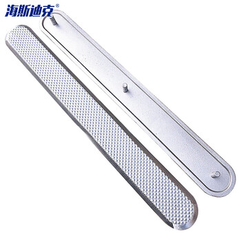 海斯迪克 HKW-159 304不锈钢盲道条 导盲条钉 防滑指引菠萝纹无障碍盲道钉盲人行道 280mm*5mm*35mm菠萝纹