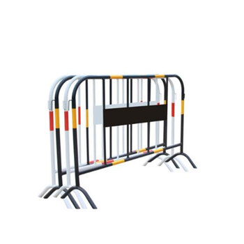 鼎红 可移动铁马护栏交通设施道路施工隔离栏1m*1.5m黄黑色