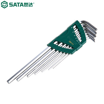 世达（SATA）09111 7件特长内六角扳手组套