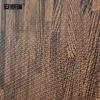 安赛瑞 泡沫拼接地垫 道馆武术客厅卧室防滑垫 边长60cm4片装咖色木纹  27255