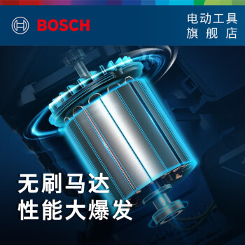 博世（BOSCH）GBH 187-LI专业级18V锂电智能无刷电锤多功能充电式电锤/冲击钻/电钻 双电版（5.0Ah电池×2）