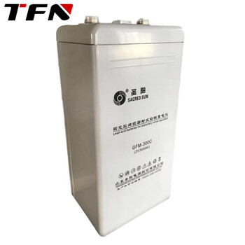 TFN 圣阳蓄电池GFM-300C 2V300AH 铅酸免维护蓄电池 发电厂 基站 通讯局