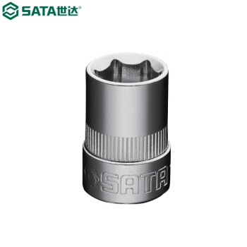 世达（SATA）12314 10MM系列6角套筒19MM