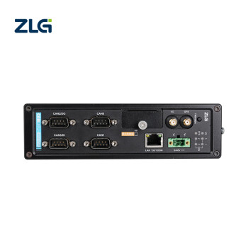 ZLG致远电子 车载CAN-bus数据记录终端 多路可4G通信CANDTU系列 CANDTU-400EWGR（黑色）