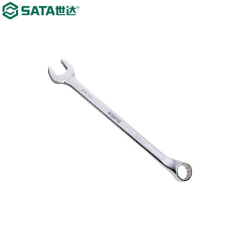 世达（SATA）40335 新型全抛光两用扳手20MM