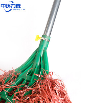 中环力安 钢杆编织扫把1把装 手工竹扫帚竹笤帚物业大扫把环卫ZHLA-8071