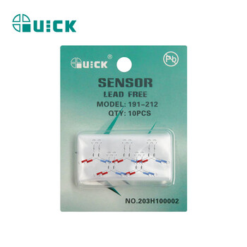 QUICK快克191AD温度测试仪191-212传感器组件192焊台测温线传感器 191-212(十支装) 