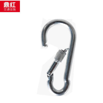鼎红户外登山攀岩安全钩逃生安全绳链接扣安全扣葫芦钩弹簧扣保险钩子绳索链钥匙钩安全钩10厘米（5个装）