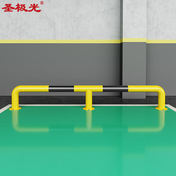 圣极光M型护栏杆车库限位器钢管阻车器2米长S11323挡车器可定制