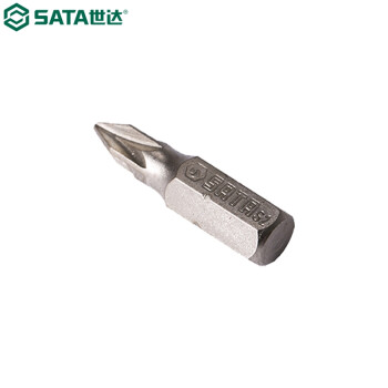 世达（SATA）59263 5件套6.3MM系列25MM长米字旋具头PZ#3