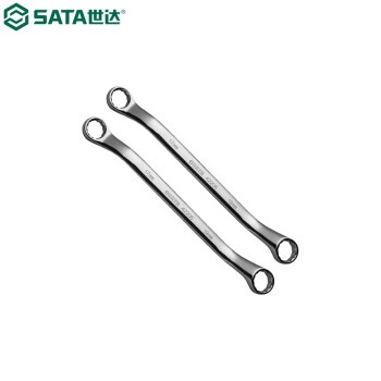 世达（SATA）42202 全抛光双梅花扳手10x12MM