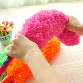 庄太太【蓝色】可弯曲除尘刷ZTT-9579B