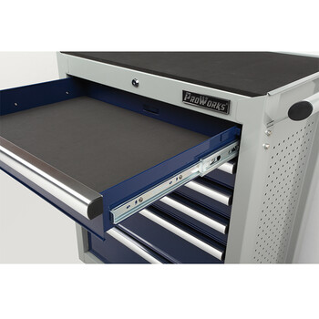 PROWORKS普沃克七抽屉工具车可移动收纳柜手推式工具柜收纳箱汽保用 RL72807