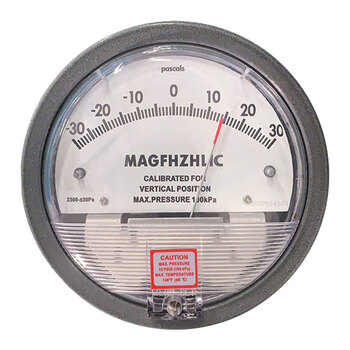 匡建仪表（CONJANT）高精度指针式微差压表压差表压差计空气气压表洁净室微压表风压表负压表 其他量程 