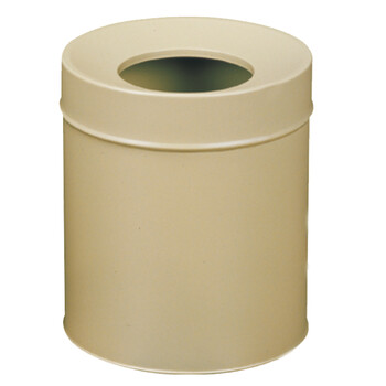 南 GPX-177 南方圆形斜口房间垃圾桶  杏色 厨房不锈钢垃圾桶酒店宾馆客房桶 果皮桶