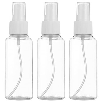 兰诗（LAUTEE）PB1008 便携透明喷雾瓶手压喷水瓶 100ml10个装