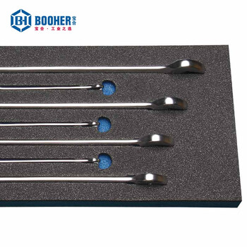 宝合(BOOHER)7件套防滑型全抛光加长两用扳手组套 1803009