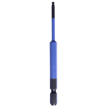 安力士牌（ANEX）球形内六角批头ACBP-2510 H2.5 X 100mm球形风动批咀 球型电动批嘴 球形螺丝刀