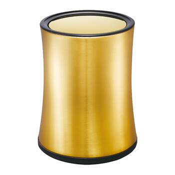 南 GPX-205F 南方小蛮腰房间桶  砂金 酒店宾馆商用客房不锈钢垃圾桶 居家房间桶 果皮桶