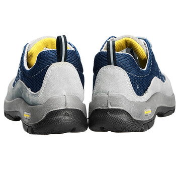 代尔塔（Deltaplus） 301322/301232安全鞋毛面牛皮防静电防穿刺防砸透气定做灰蓝 45码