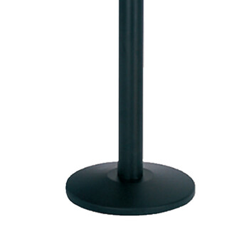 南 LG-HM 伸缩带栏杆座 砂面黑杆 两米隔离带警戒线围栏护栏排队栏