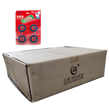 北奥（Beao）OK-K4 蓝泡泡洁厕宝 一箱48盒 4个/盒 马桶清洁剂 厕所清洁马桶泡腾片