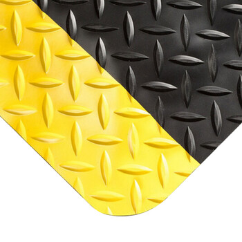 劳博士 LBS-127 防滑橡胶垫 防静电抗疲劳脚垫车间地垫工业防滑地毯 450MM×600MM