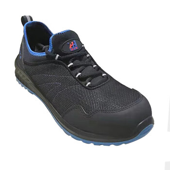 A+A 5202A 防砸6KV绝缘安全鞋 AN1防砸钢头双密度PU防滑大底工作劳保鞋 1双 45码