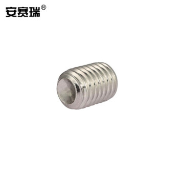 安赛瑞 不锈钢内六角凹端紧定螺丝 304不锈钢螺丝 M4×3mm（1000个装） 23056