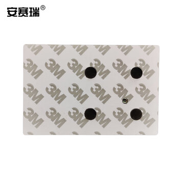 安赛瑞 设备状态管理标识牌 亚克力状态指示牌（三状态）设备状态运行管理标识牌 9×6cm 25888