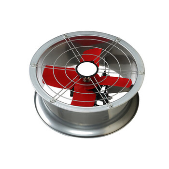 冰禹 BY-5089 带脚架轴流风机岗位风机 移功排气风机 厂房车间降温排风 排烟排风 20寸