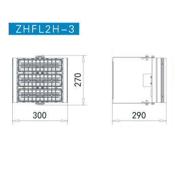 正辉恒品（ZHHP） ZHFL2H-3 LED投光灯