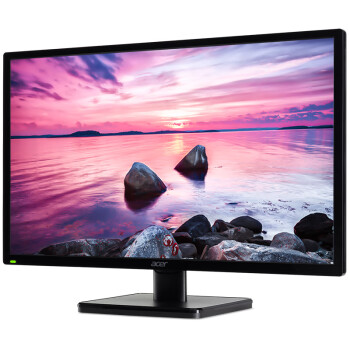 宏碁（Acer）23.8英寸全高清DVI/VGA双接口广视角可壁挂爱眼显示器 显示屏EN240Y bd