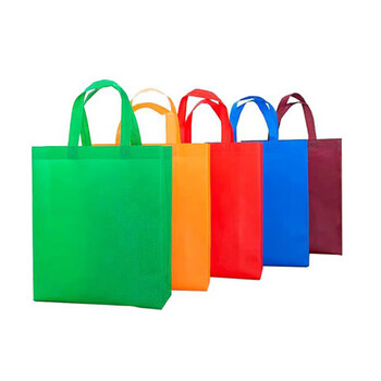 飞尔（FLYER）购物袋取款袋 无纺布手提纸袋 印字广告袋子 小号26×20×8CM 2000个装【FLb064】