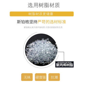 斯铂格 BGF-64 透明PVC挡板 餐桌隔离板食堂隔板防飞沫 120*61*31（四人坐）