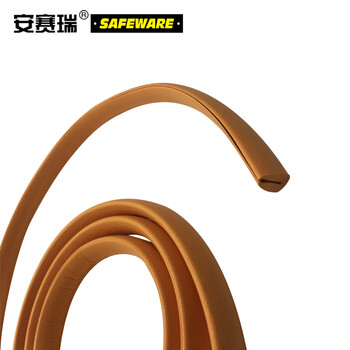 安赛瑞 卡入型小号防撞条（黄）防碰护角 发泡橡胶防撞条 11696