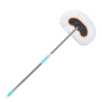 海斯迪克 HKW-67 软毛牛奶丝拖把 洗车拖把工具 伸缩除尘车掸 单独刷头