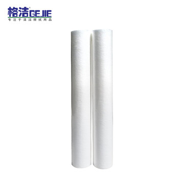 格洁 PPX20熔喷PP棉滤芯20英寸5微米净水器纯水机RO机过滤器滤芯配件508x60x30mmx25支通用