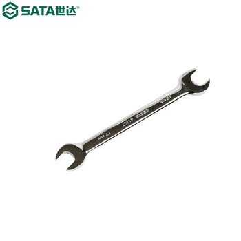 世达（SATA）08009 8件全抛光双开口扳手组套