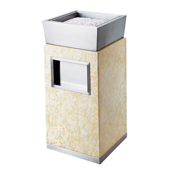 南 GPX-7F 皇冠玉衣坐地 南方烟灰桶 砂钢 办公楼立式座地烟灰桶户外垃圾箱大厅大堂电梯口烟灰桶